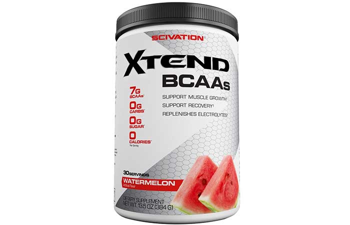 4. Scivation Xtend BCAA Powder, Branched Chain Amino Acids, BCAAs, Watermelon