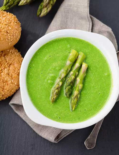 7. Creamy Fresh Asparagus Soup