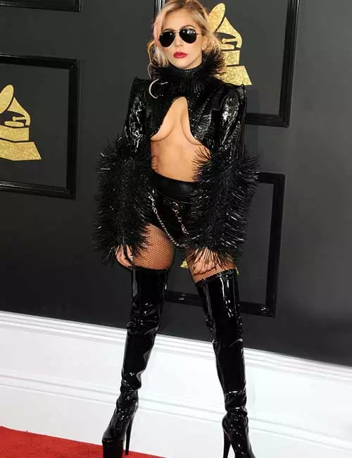 Lady Gaga Leather Jacket - Lady Gaga Outfits