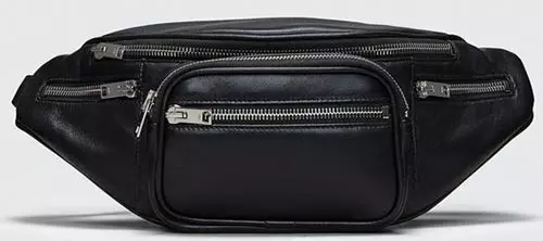 Alexander Wang Black Attica Fanny Pack - Fanny Packs