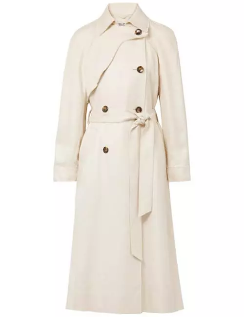 Elizabeth And James Dakotah Frayed Trench Coat