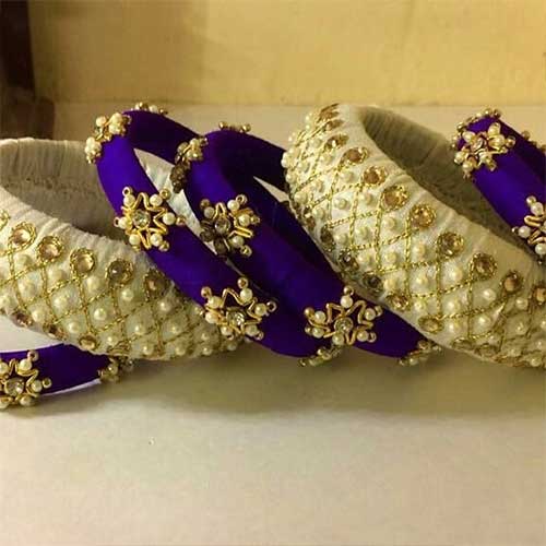 Embroidered Bangles