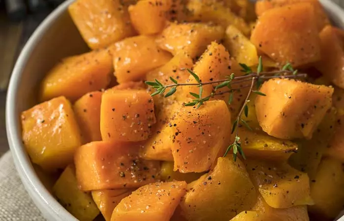 Roasted Juicy Butternut Squash