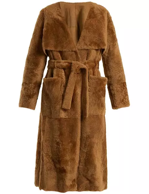 Yves Salomon Shearling Trench Coat