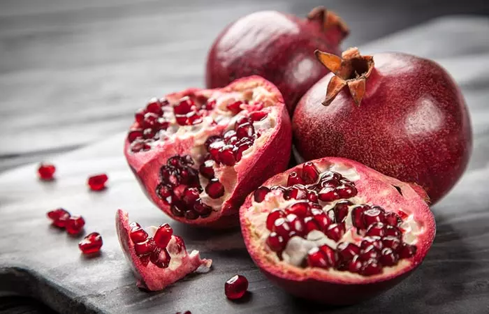 5. Prevent Premature Ageing With Pomegranates