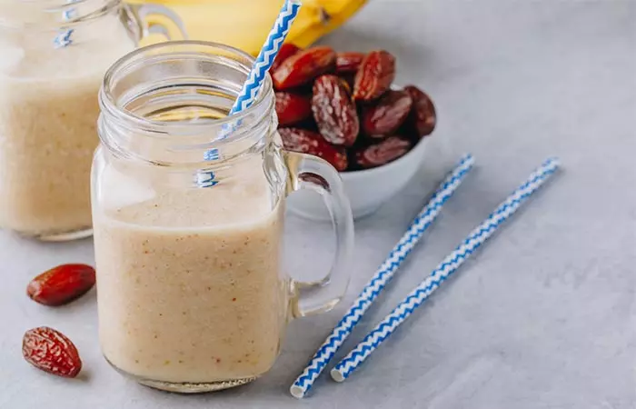 Full-Fat Milk And Dates