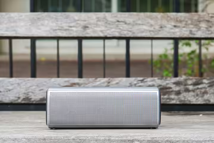 A portable speaker Surprise Gift Portable Speaker to Husband