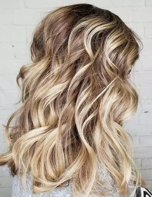 Ash And Champagne Blonde Mix