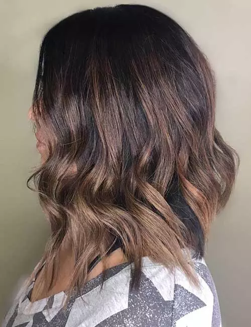 Dark And Light Brown With Light Ends