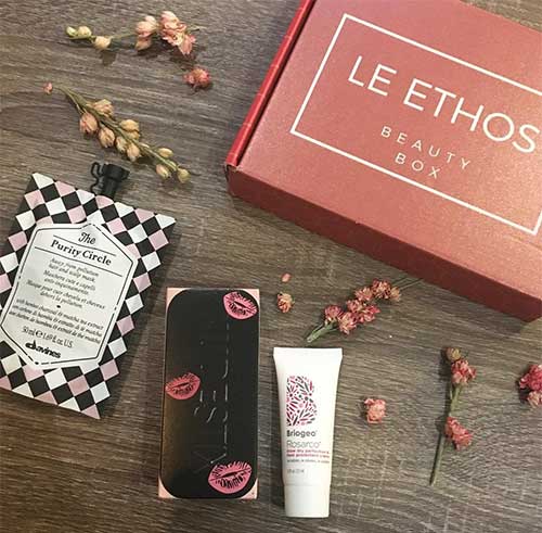 Ethos Beauty Box makeup subscription box Ethos Beauty Box makeup subscription box