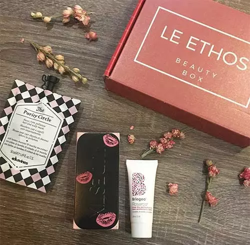 Ethos Beauty Box makeup subscription box