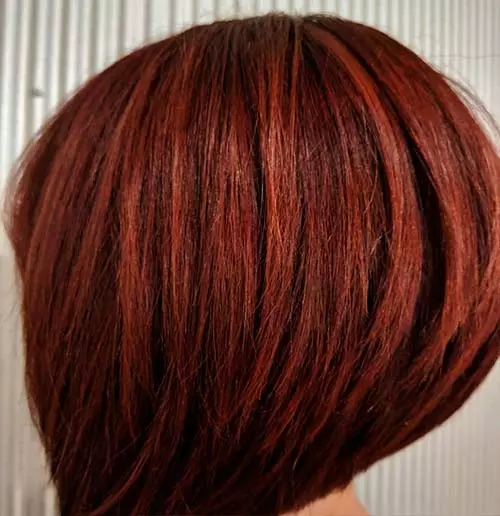 Layered Short A-line Bob