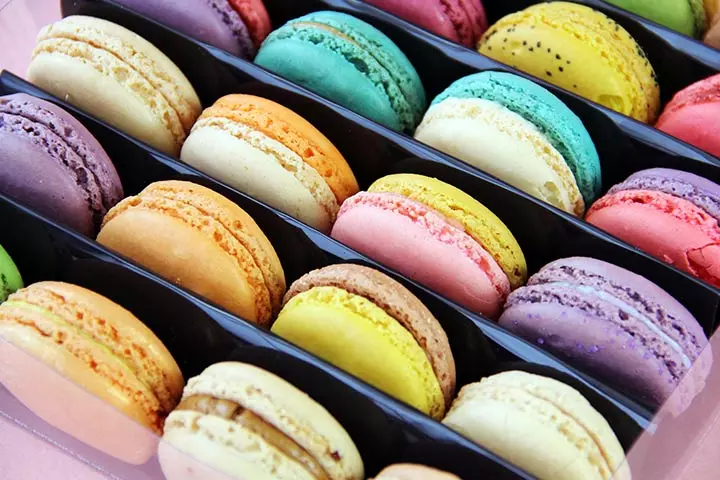 Macarons gift box