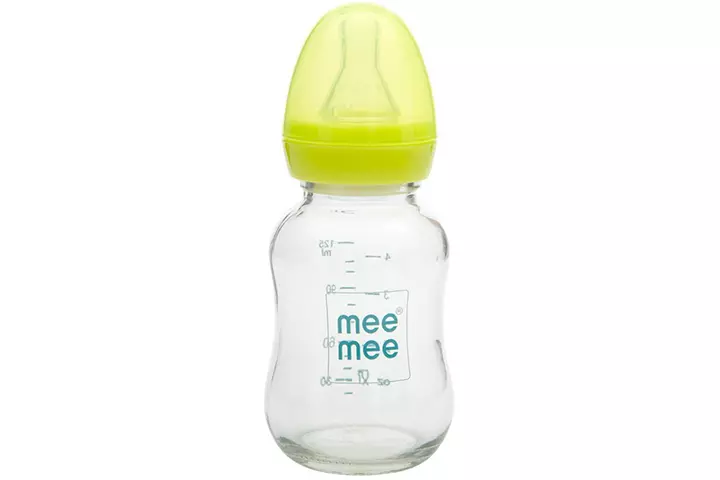 Mee Mee Premium Glass Feeding Bottle