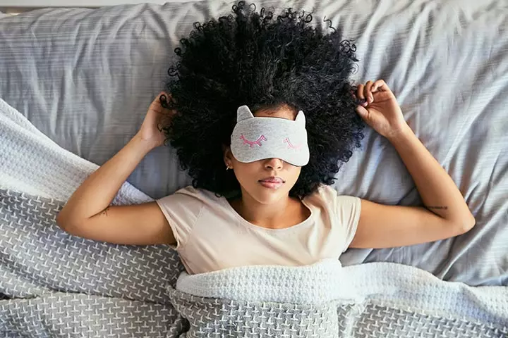 Stylish sleep mask