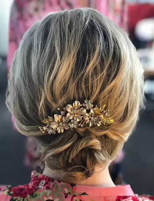 Twisted Low Updo