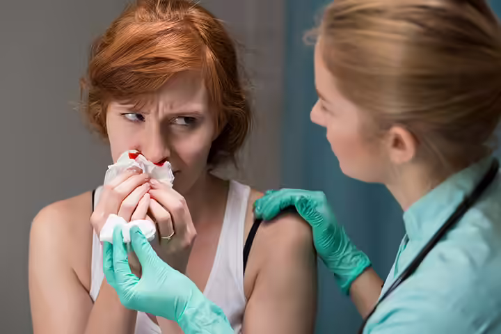 Unexpected Nose Bleeding Unexpected Nose Bleeding
