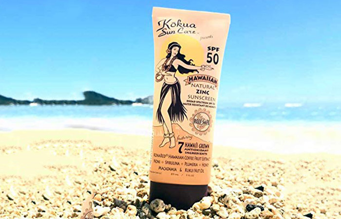 Kokua Sun Care Hawaiian Natural Zinc Sunscreen Kokua Sun Care Hawaiian Natural Zinc Sunscreen - Best Reef-Safe Sunscreens
