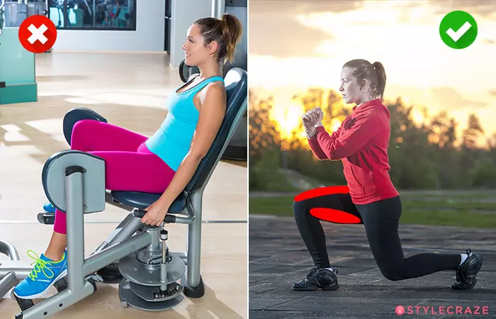 Adduction And Abduction Of The Hips In Sitting Position