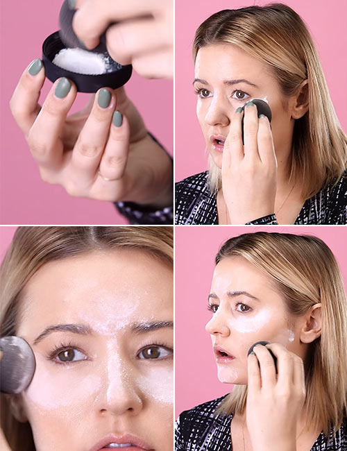 Bake Dust On The Powder Bake Dust On The Powder