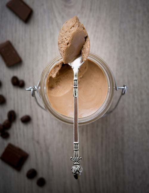Keto Low Carb Coffee Ricotta Mousse