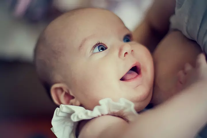 Smiling During Feeding