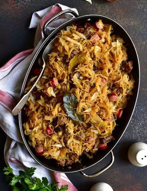  Stewed Cabbage With Lamb