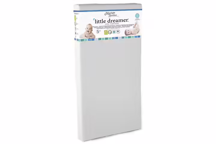 Moonlight Slumber Little Dreamer Dual Sleep Surface Crib Mattress