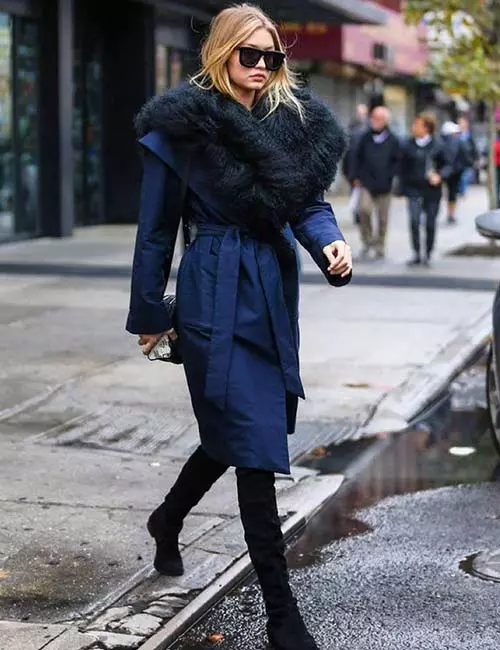 Warm In Winters - Gigi Hadid’s Outfits