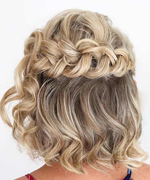 Reverse Braid Crown
