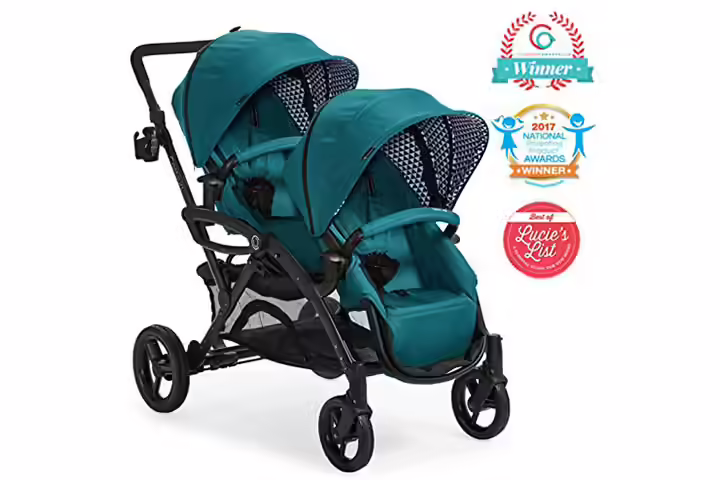 Contours Options Elite Tandem Double Baby & Toddler Stroller