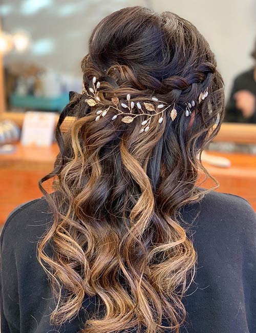 Curly Hair Crown