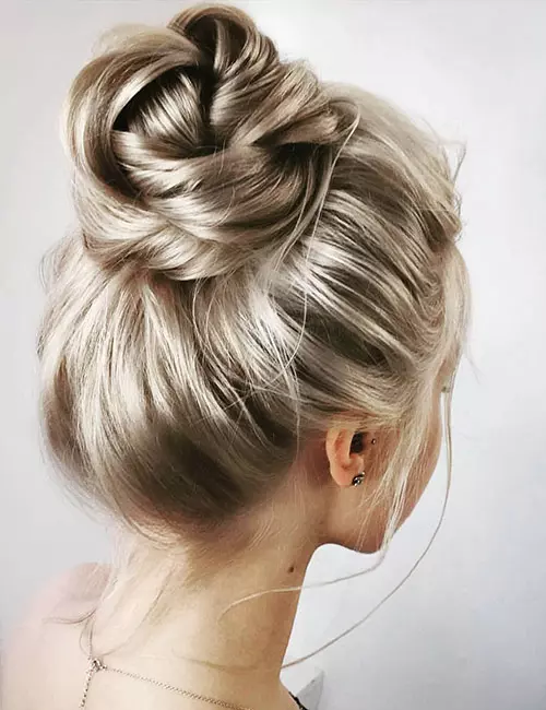 The Classic High Bun