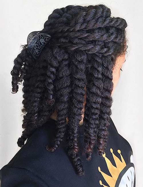 Half Clipped Havana Twists