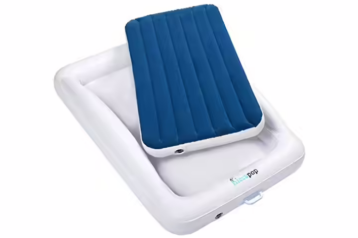 Hiccapop Inflatable Toddler Travel Bed