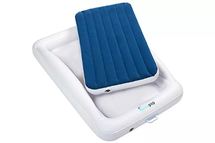 Hiccapop Inflatable Toddler Travel Bed