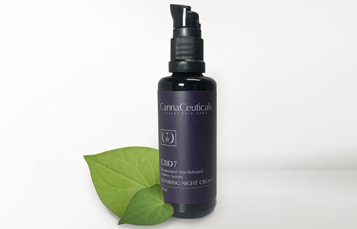 Isodiol CannaCeuticals CBD7 Repairing Night Cream