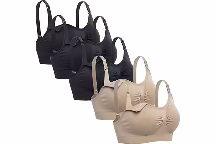 Lataly Womens Sleeping Nursing Bra