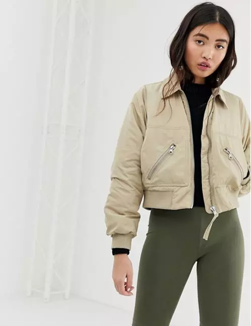 Military Style Bomber Jacket