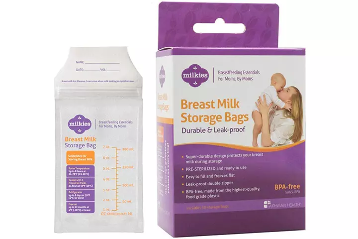 Milkies Breast Milk Storage Bags