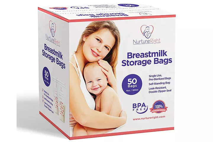 Nurture Right Breast Milk Storage Bags