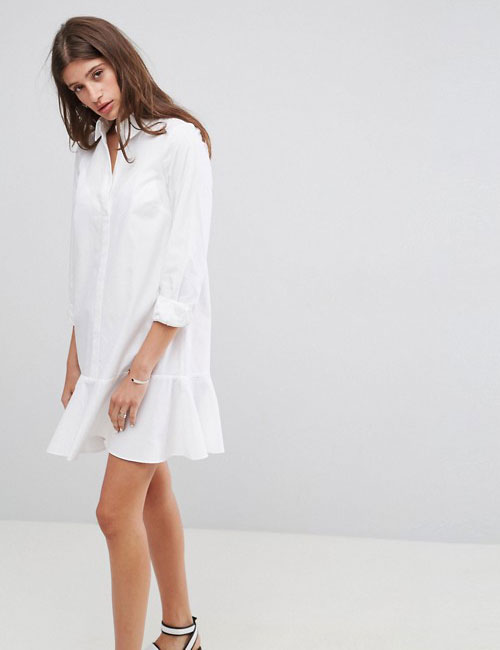 Peplum Shirt Dress Peplum Shirt Dress - Summer Outfits