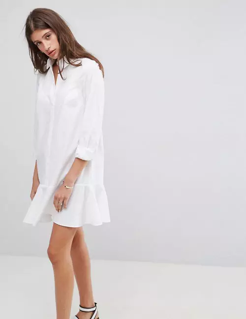  Peplum Shirt Dress - Summer Outfits