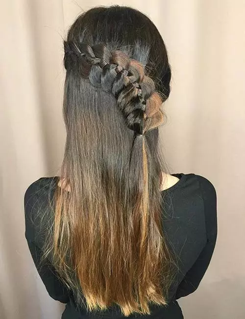 Slanted 4-Strand Braid