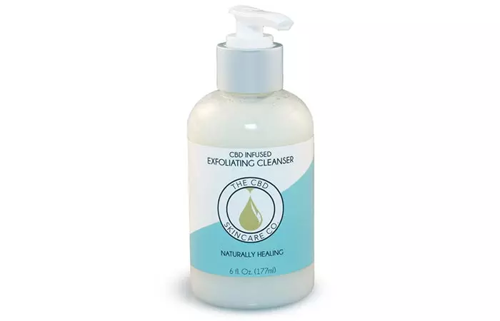 The CBD Skincare Co. CBD Infused Exfoliating Cleanser