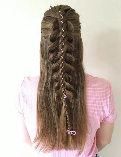 Threaded 4-Strand Braid