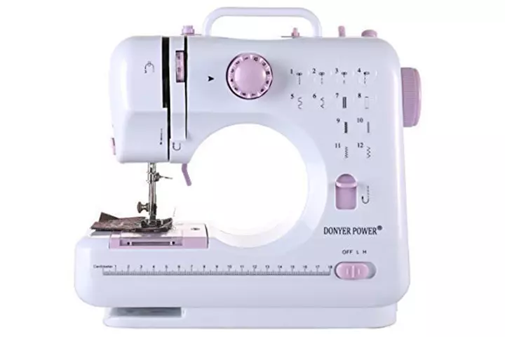 DONYER POWER Electric Sewing Machine Portable Mini 4.3