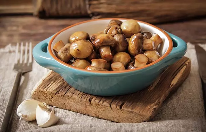 Keto Butter Fried Mushrooms