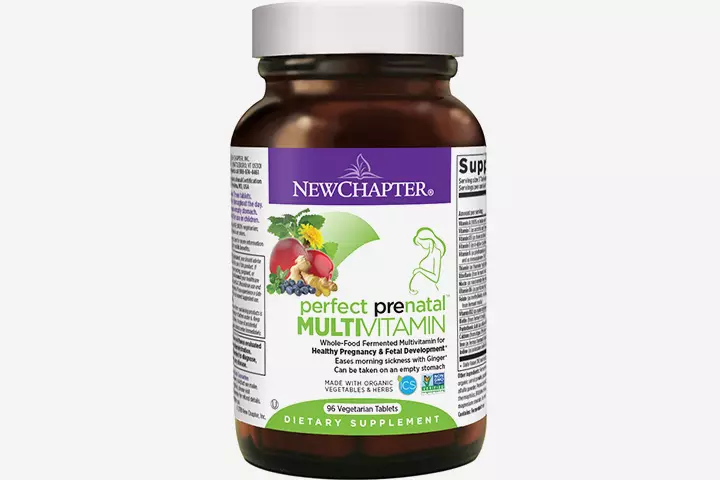 New Chapter Perfect Prenatal Multivitamin