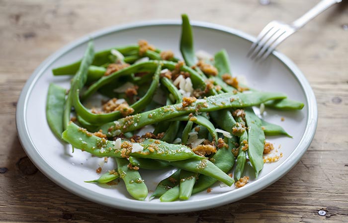 Runner Beans With Parmesan